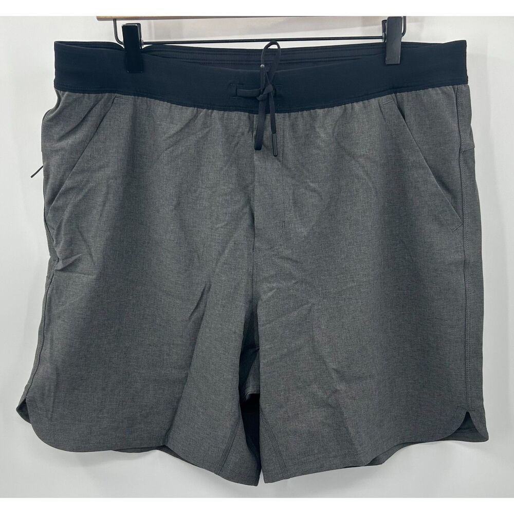 Public Rec Shorts Mens Size 36 Gray Performance Versatile Side Zip Pocket - Picture 1 of 7